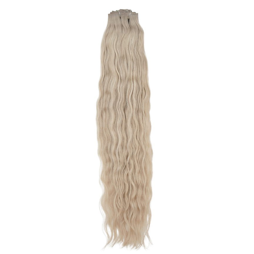 Extensiones de clip sin costuras Pretty In Pearl de 30&quot;